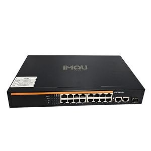 سوئیچ ۱۶ پورت گیگابیت PoE برند IMOU PLUS مدل IM-3016-GP