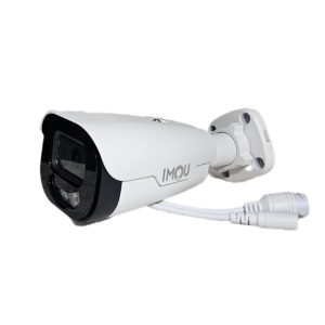 خرید دوربین مداربسته IMOU PLUS IPC-5580 POE با رزولوشن 5 مگاپیکسل، دید در شب رنگی تا 30 متر، بدنه فلزی، IP66، میکروفون داخلی و POE.
